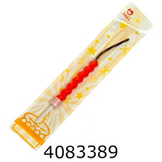 Свічка-факел довга червона (12) 25-208