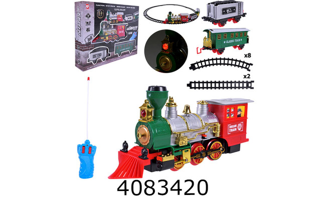 Залізниця музична в коробці на р/у на батар. 41*7*33см (9/18) 8516CM