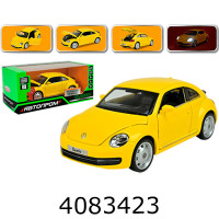 Машинка метал. Volkswagen The Beetle муз. світ. відкр. двері Автопром (24/48) 68308 Машинка метал. Volkswagen The Beetle муз. світ. відкр. двері Автопром (24/48) 68308