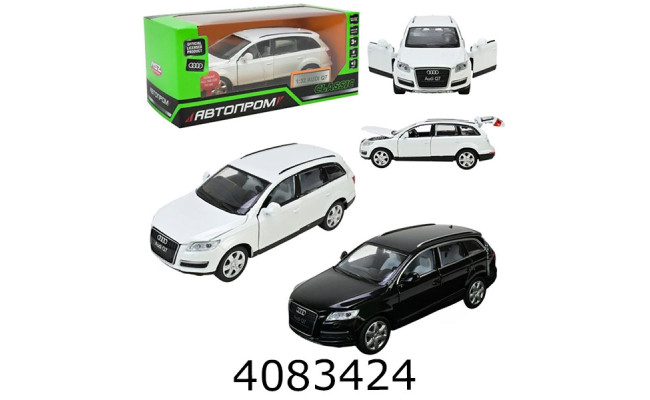 Машинка метал. Audi Q7 муз. світ. відкр. двері Автопром (24/48) 68310