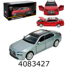 Машинка метал. BMW I7 муз. світ. відкр. двері Автопром (24/48) 68738