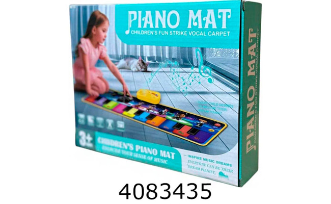 Килимок дитячий музичний Piano Mat 2в1 2222-2