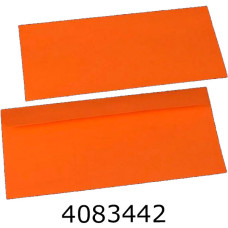 Конверт для грошей подар. помаранч. 241*105 см ціна за 20 шт 5-86368