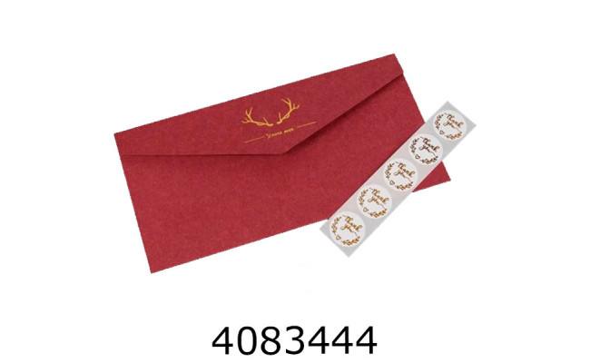 Конверт для грошей подар. бордо. 241*105 см ціна за 5 шт 5-86405