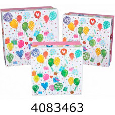 Коробка карт. для подарунків 3в1кульки 19.5*19.5*9.517.5*17.5*815.5*15.5*6.5см 73-1667/311-83