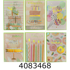 Листівка вітальна асорті +конверт 