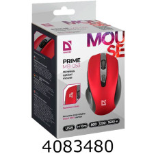 Мишка комп. Defender Prime MB-053 червона 