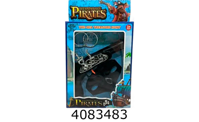 Набір зброї в коробці пістолетмаска 30*18*4см (72/144) JH998-2A