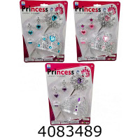 Біжутерія на листі з чарівною паличкою 26*5*18смс (96/192) 606-1/2/3 Біжутерія на листі з чарівною паличкою 26*5*18смс (96/192) 606-1/2/3