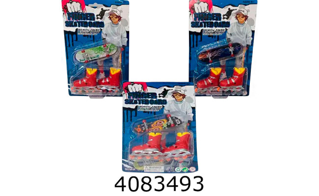 Фінгер скейтборд + ролики 2011 59 725