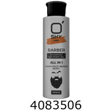 Гель для душа/шампунь O'shy  All in One Barber 400мл 231722