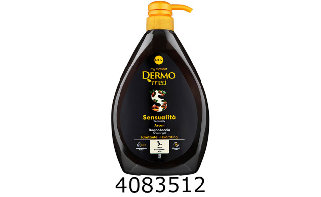 Гель для душа Dermomed Арган 1000мл 830741