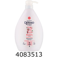Гель для душа Dermomed Білі квіти 1000мл 571342