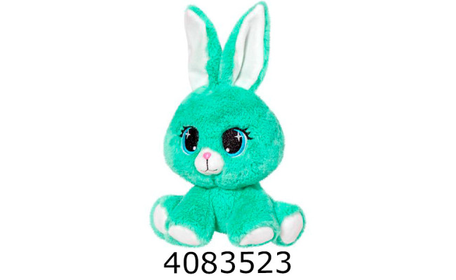 Зайка Міла 25см м'яка іграшка м'ятний 974