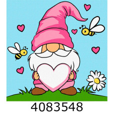 Картина по номерам 25*25см 