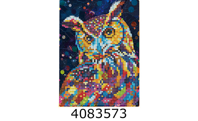 Алмазна мозаїка 17*225 Сова Brushme DM3005