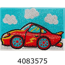 Алмазна мозаїка 10*14 Машинка блискавка Brushme DM4007