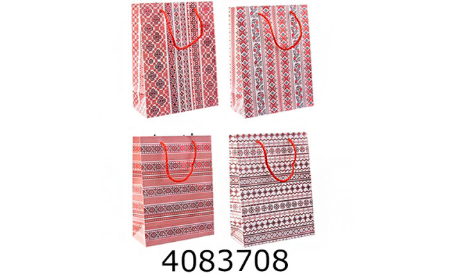 Пакет подарунковий 26*32*10см 