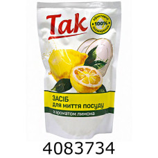 М/засіб д/посуду  ТАК лимон 465мл. 93473
