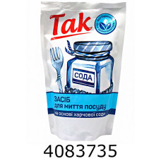 М/засіб д/посуду  ТАК харчова сода 465мл. 93474