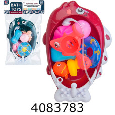 Іграшка для купання 6шт  в кульку 39*24*6см (24/48) 249B