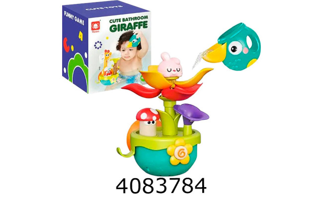 Іграшка для купання Квітка в коробці 15*15*16см (24/48) 919