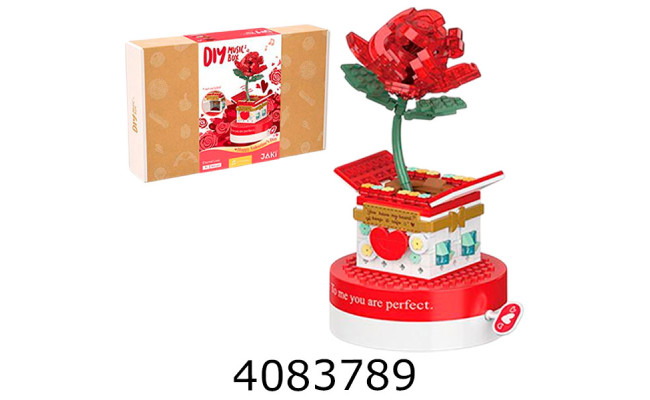 Конструктор Музична скринька 374дет в коробці (18) JK1310