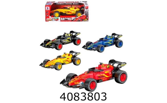 Машина на батар. в коробці 4 кольори муз. 21*9*8см (48/96) 1189-96