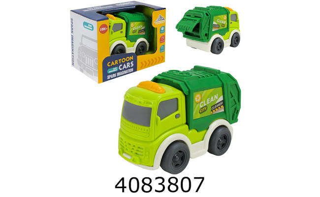 Машина інерц. в коробці Сміттєвоз 11*7*8см (180/360) 933-501B