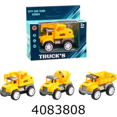 Машина інерц. в коробці Будтехніка 4 вида 11*7*4см (360/720) 99844