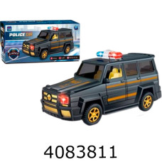 Машина на батар. в коробці Поліція світло звук 22*11*10см (48/96) 5091D
