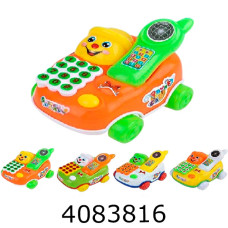 Заводний телефончик в кульку (120/240) 28008