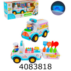 Муз. Машинка Кухня в коробцi на батар. 40*14*18см (18) 838-60