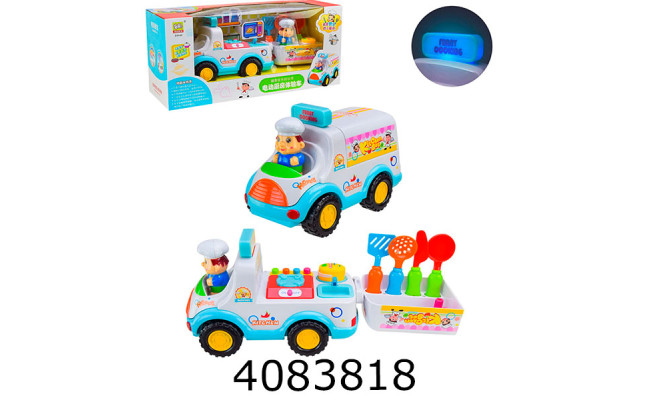 Муз. Машинка Кухня в коробцi на батар. 40*14*18см (18) 838-60