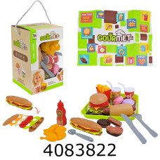 Продукти Фаст фуд розбірні продукти 15*15*25см (24/48) 3602-3