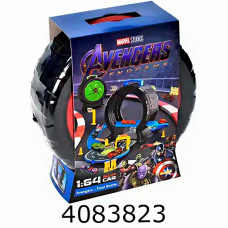 Трек Колесо з хєдером + машинки 6шт. в коробці 14*19*6см (36/72) 378-B