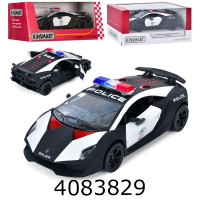 Машинка метал. Lamborghini Sesto Elemento Kinsmart (24/96) 5359WP