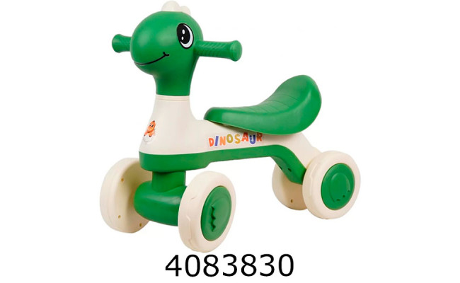 Толокар-біговел Черепаха музика. світло. BB-0001 Dino