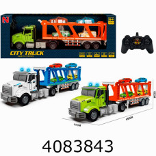 Машина радiо акум. в коробці Автовіз + 4 машинки  11*45*15см 99-60B