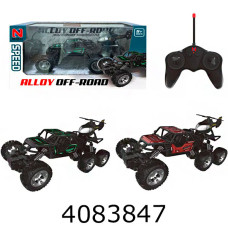 Машина радiо акум. в коробці Всюдихід 2 кольори usb-зарядне 36*14*20см 66-61