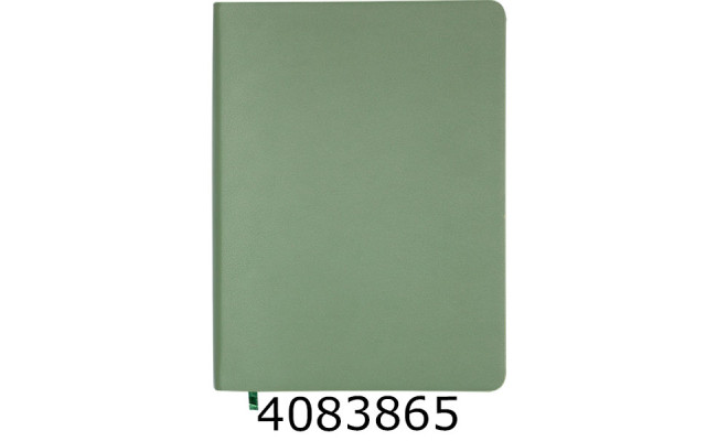 Щоденник А5 недат. Buromax MORANDI STYLE обкл. штуч.шкіра зелений BM.20680-04