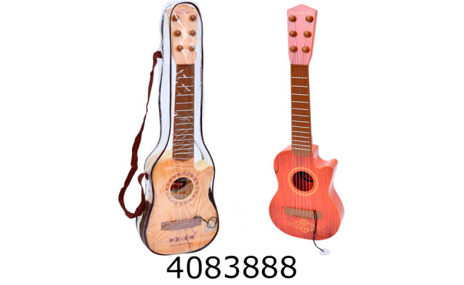 Гітара зі струнами в чохлі 2 види 54см (12/36) 180B1