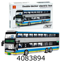 Конструктор в коробці Автобус двоповерховий 491дет 40*25*8см (8) 4974