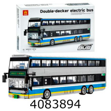 Конструктор в коробці Автобус двоповерховий 491дет 40*25*8см (8) 4974