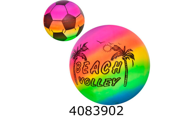 Мяч дитячий гумовий 23см 9