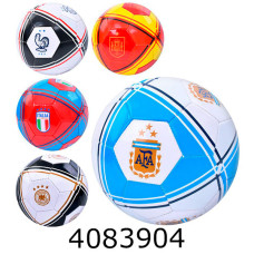 Мяч футб. прес-кожа №5 PVC 300г-320гр (30) EV-3386