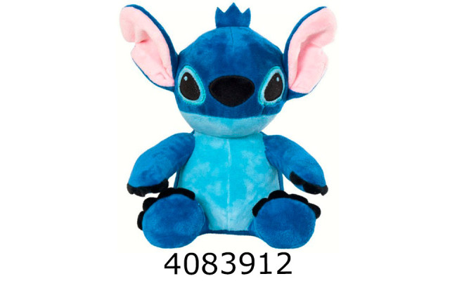 Стіч 25 см м'яка іграшка синій 1081