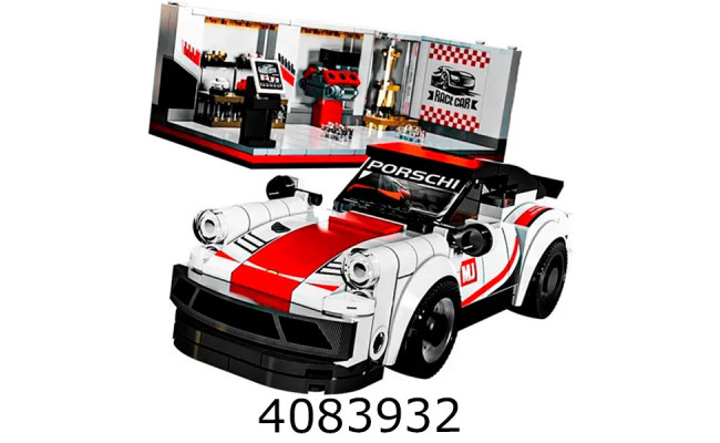 Конструктор в коробці Машина Porschi 526дет. 30*23*7см  (12/24) 13080