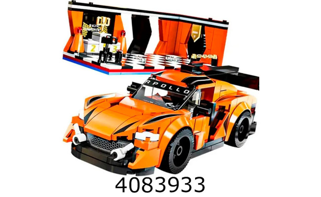 Конструктор в коробці Машина Apollo 518дет. 30*23*7см (12/24) 13081