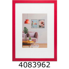 Фоторамка пластик 10*15/16 SA (червона з ніжкою)(_) 1611A-6270